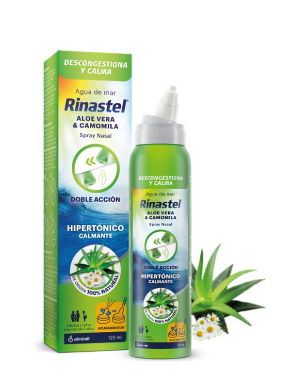 Rinastel aloe vera & camomila duo spray nasal 125ml