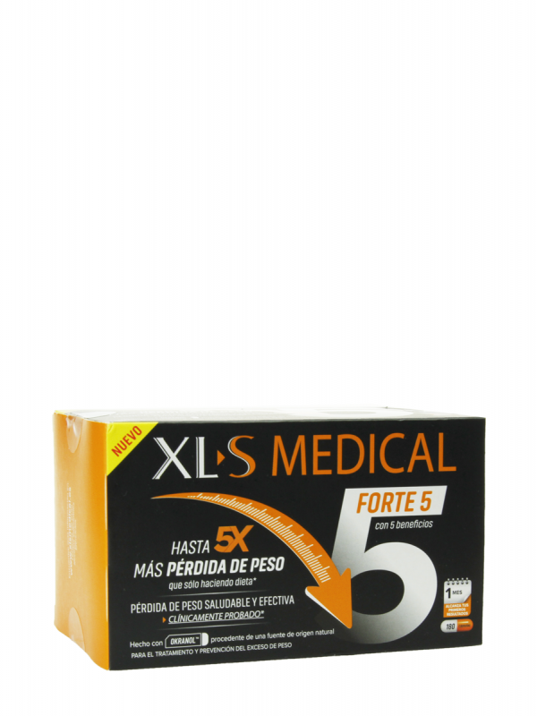 Xls medical forte 5 180 cápsulas
