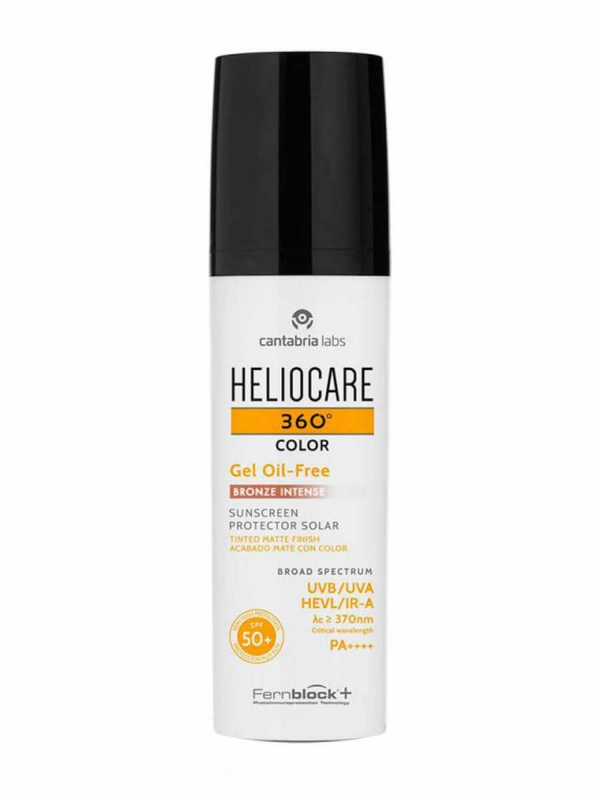 Heliocare 360º gel oil free color bronze intense spf 50+ 50ml