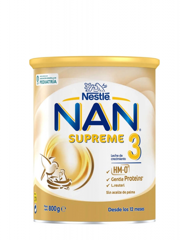 Nestlé nan 3 supreme leche de crecimiento 800 gr