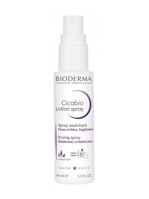 Bioderma cicabio loción cicatrizante spray 40 ml