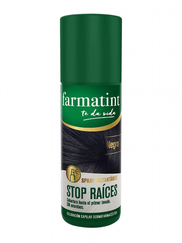 Farmatint stop raíces negro 75ml
