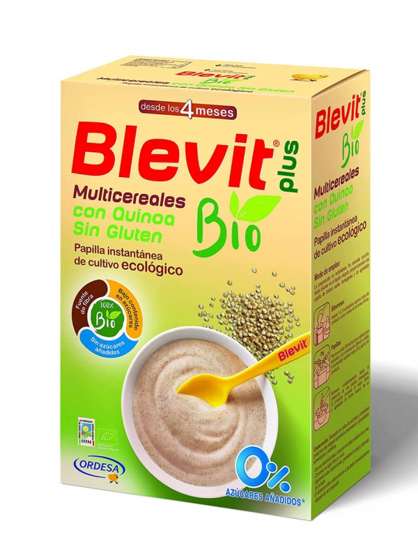 Blevit plus bio multicereales con quinoa 250 gr