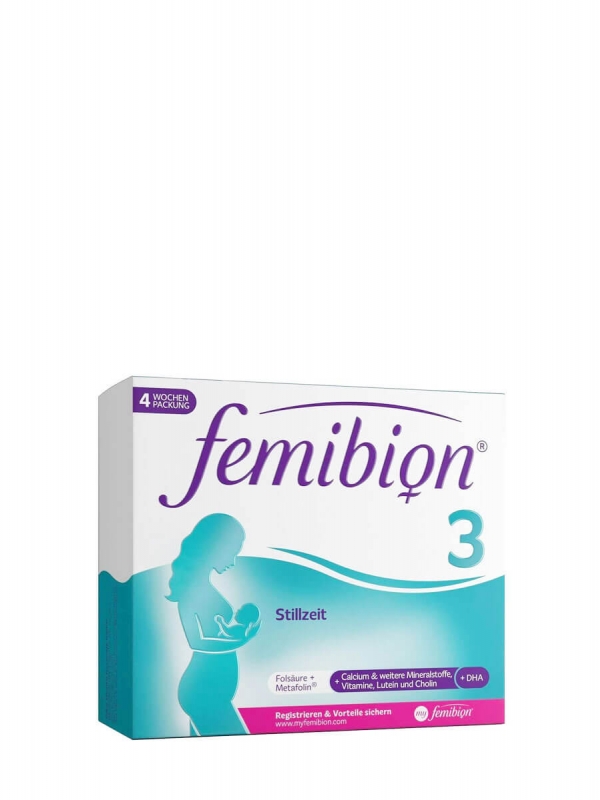 Femibion 3 lactancia 28 comprimidos y 28 capsulas
