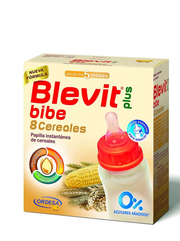 Blevit plus bibe 8 cereales y frutas 600gr