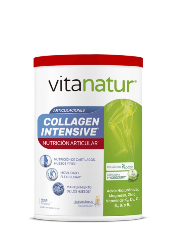 Vitanatur collagen intensive sabor cítrico 360 gr