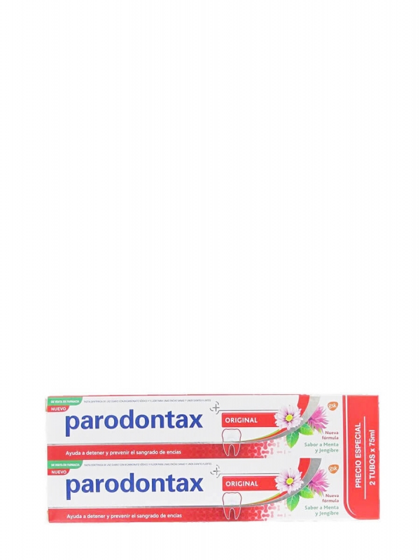 Parodontax duplo original pasta dentífrica 2x75 ml