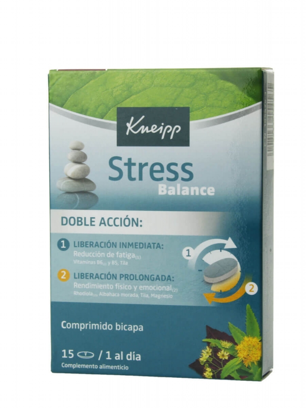 Kneipp stress balance 15 tabletas