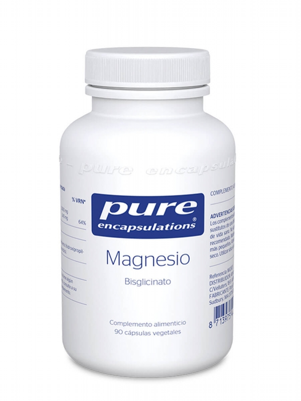 Pure encapsulations magnesio 60 cápsulas