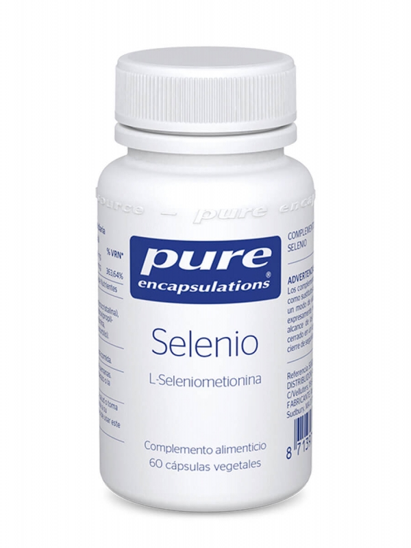 Pure encapsulations selenio 60 capsulas