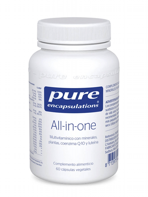 Pure encapsulations all in one 60 capsulas
