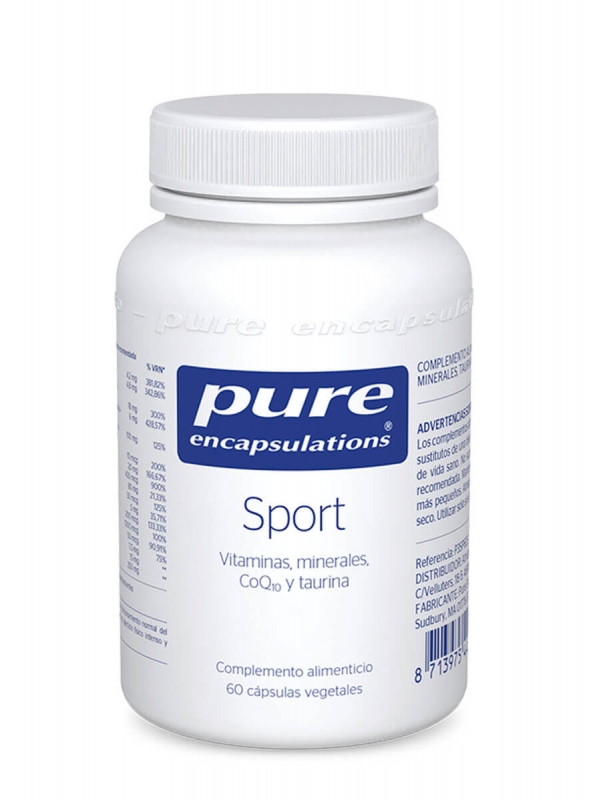 Pure encapsulations sport 60 capsulas