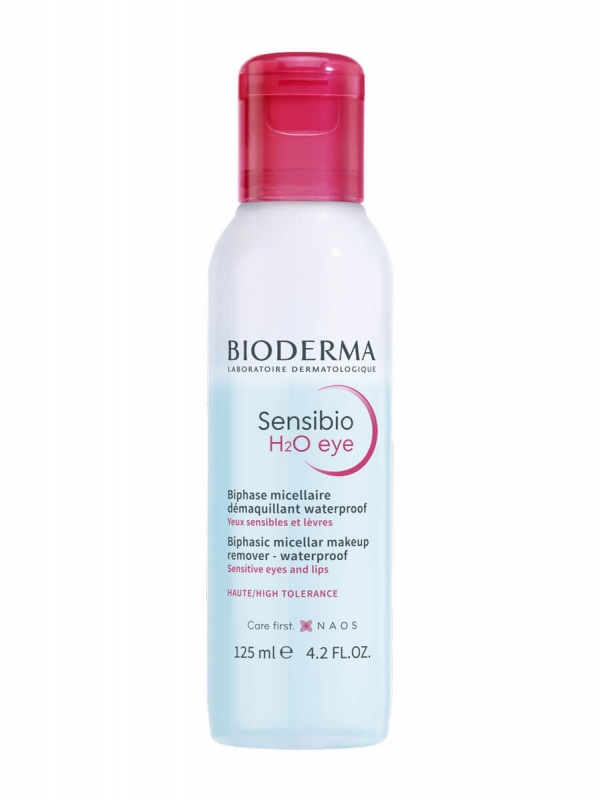 Bioderma sensibio  h2o eye agua micelar bifásica ojos 125ml