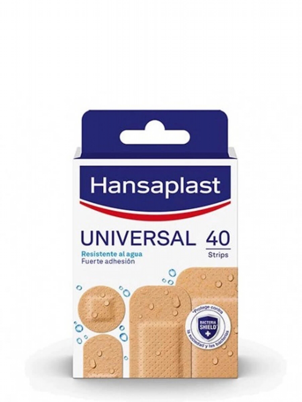 Hansaplast universal 4 tamaños 40 tiritas