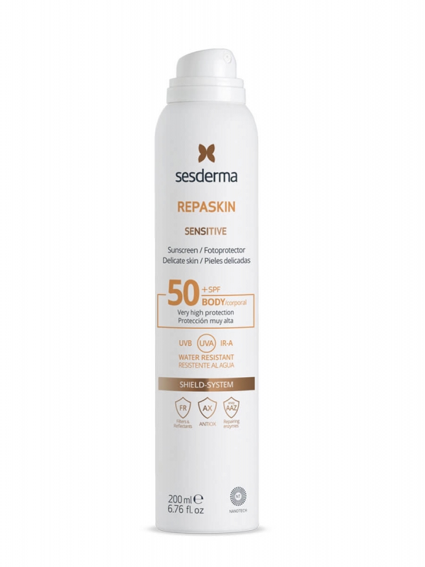 Sesderma repaskin sensitive spray spf 50+ 200ml