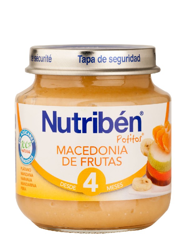 Nutriben macedonia de frutas 130gr