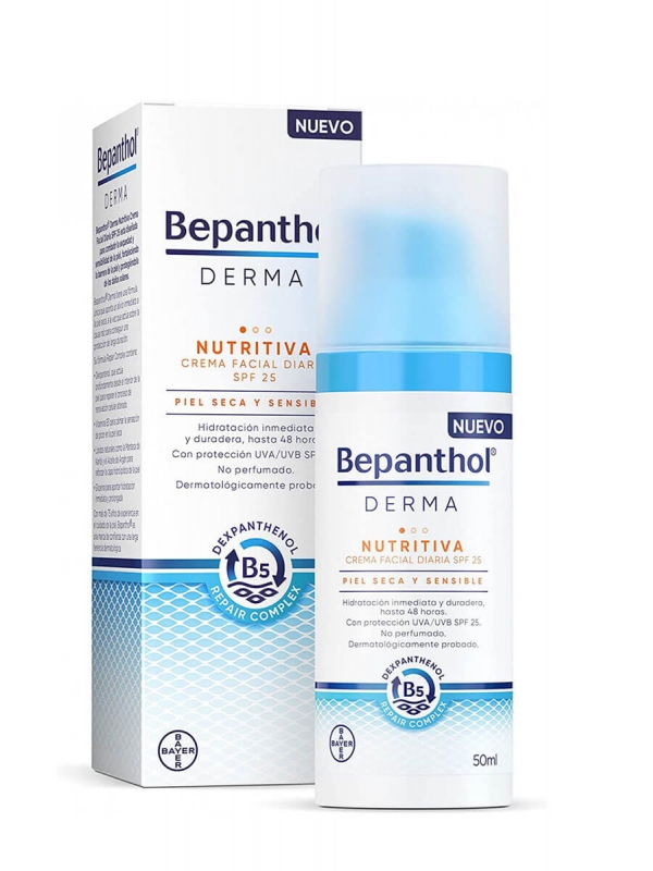 Bepanthol ® derma crema facial diaria nutritiva spf 25 50 ml