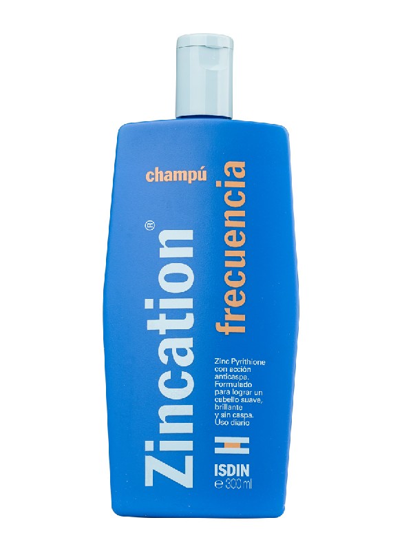 Isdin zincation champú frecuencia 300 ml