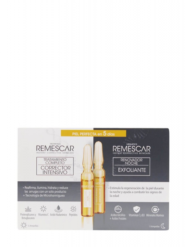 Remescar piel perfecta 10 ampollas