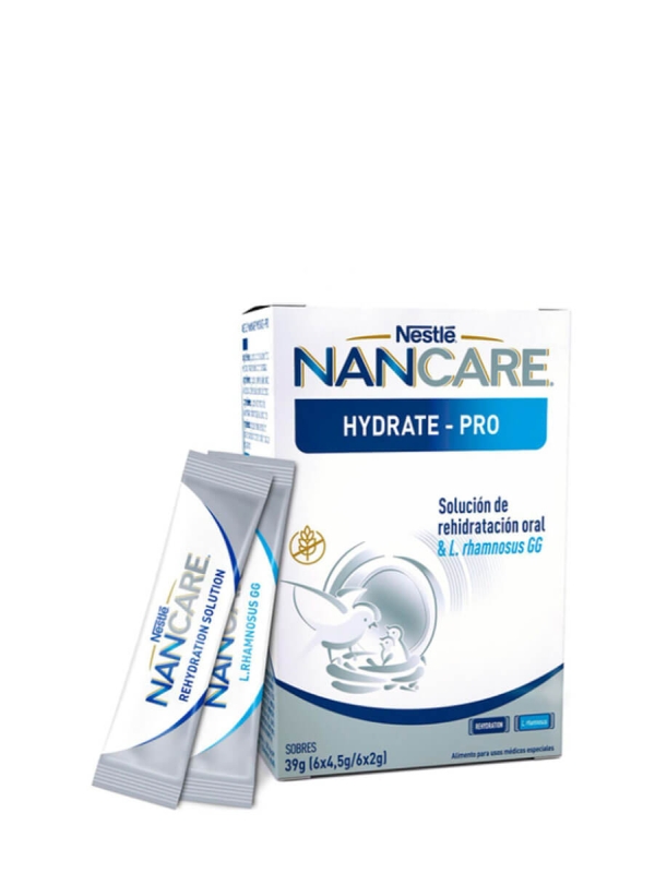Nestlé nancare hydrate 2 x 6 sobres