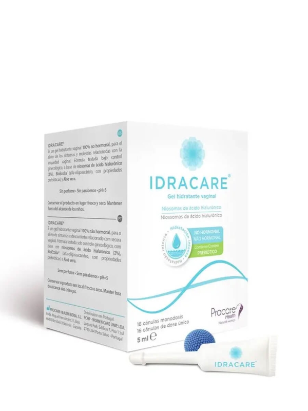 Procare health idracare gel hidratante vaginal 16 cánulas monodosis