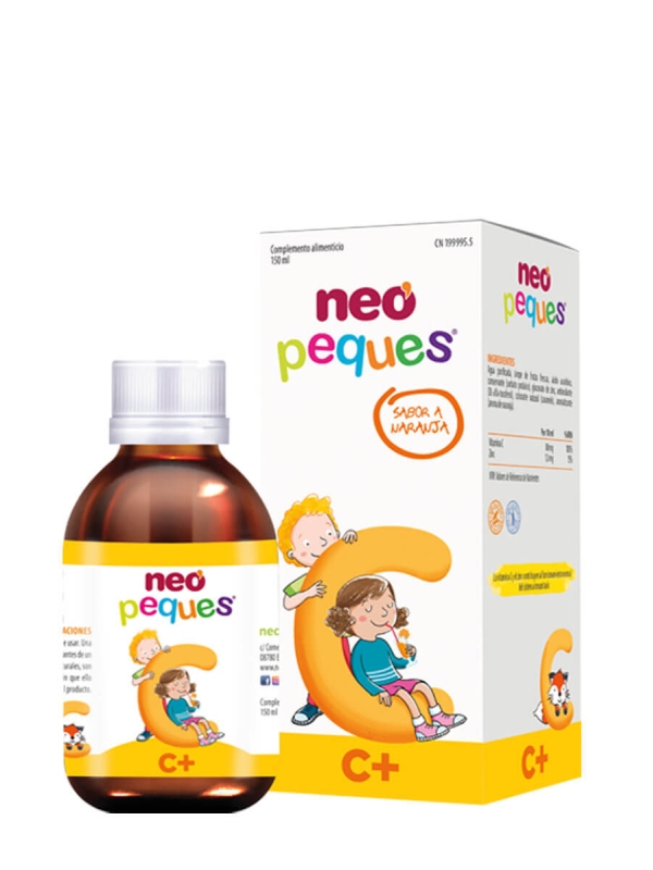 Neo peques c+ sabor naranja 150 ml