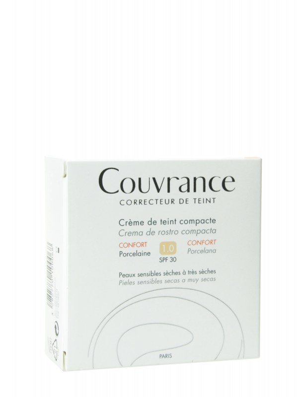 Avene couvrance crema compacta nº1 porcelana spf 30 10 gr