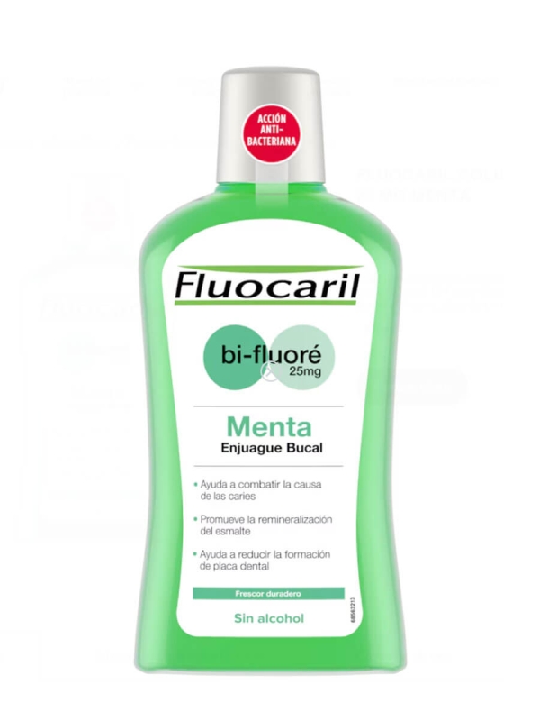 Fluocaril bi-fluoré 25 mg enjuague bucal menta 500ml