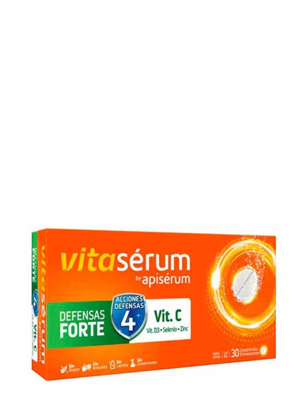 Apisérum vitaserum defensa forte 30 comprimidos efervescentes