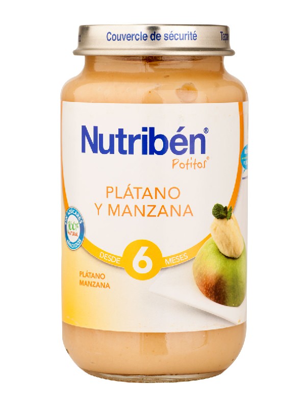 Nutriben plátano y manzana 250 g