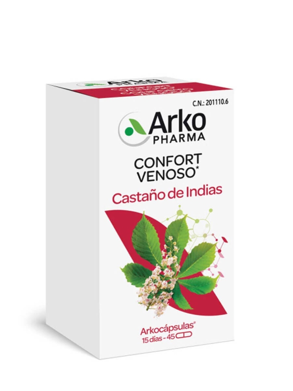 Arkopharma arkocápsulas castaño de indias 84 cápsulas