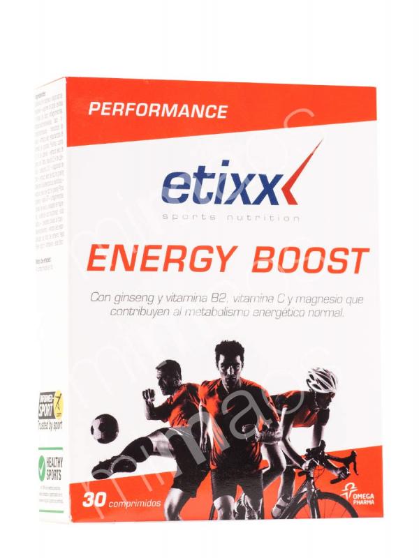 Energy boost de etixx, 30 comprimidos