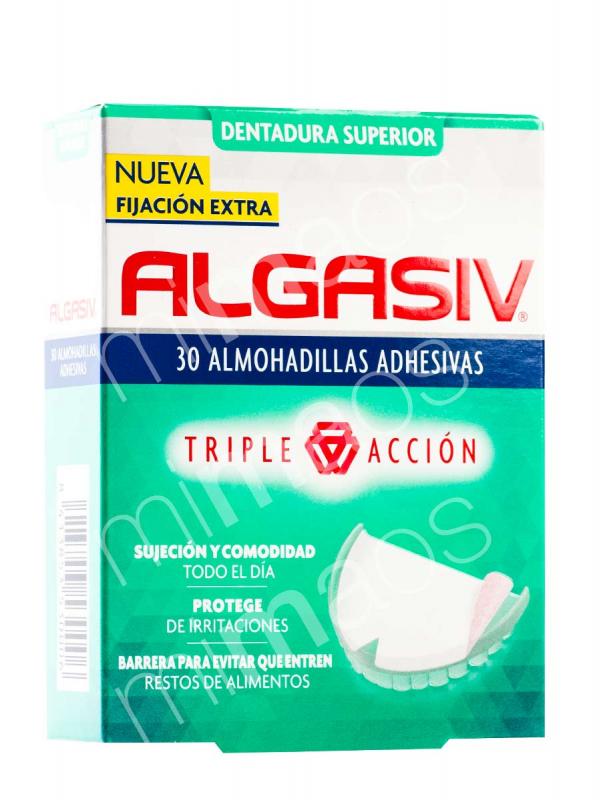 Almohadillas adhesivas superior algasiv 30 unidades