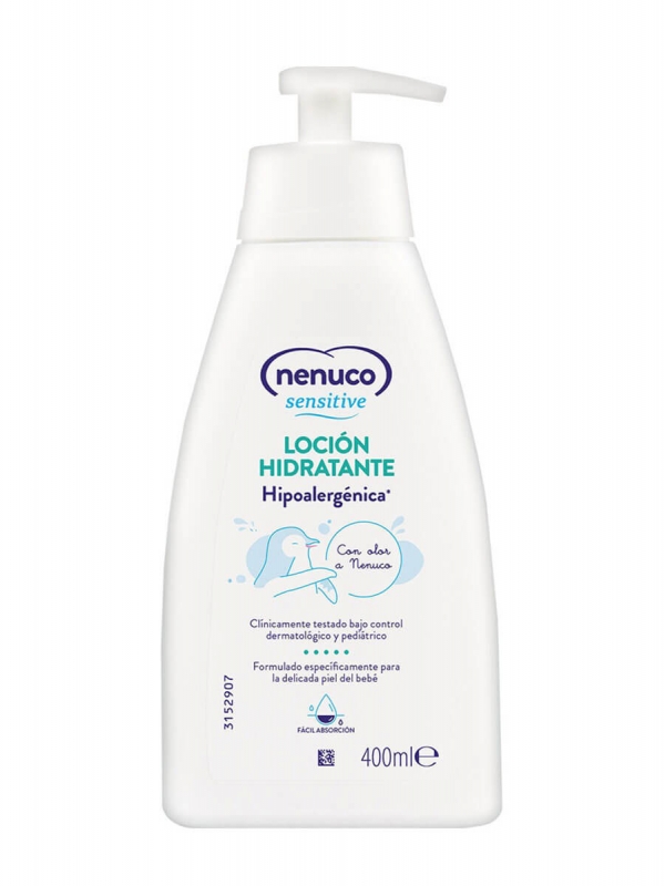 Nenuco sensitive loción hidratante 400 ml