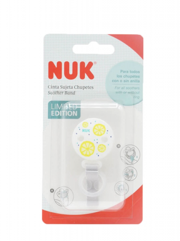 Nuk cinta sujeta chupetes diseño frutas