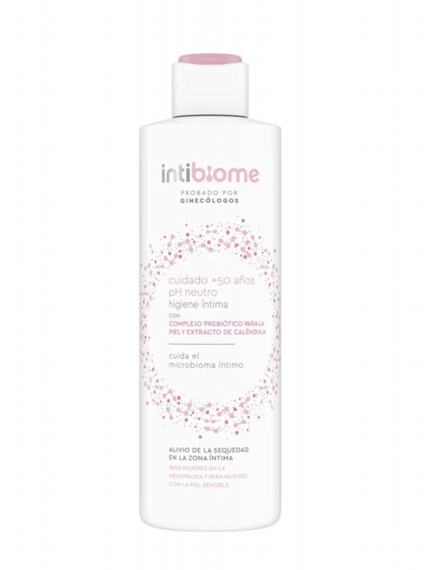 Intibiome higiene íntima cuidado +50 ph neutro 250ml