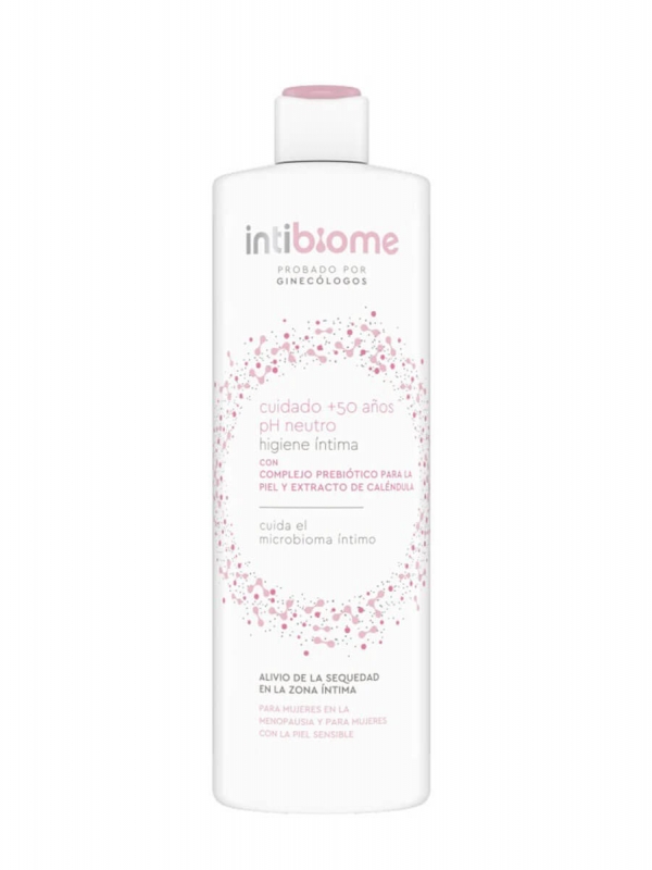 Intibiome higiene íntima cuidado +50 ph neutro 500ml
