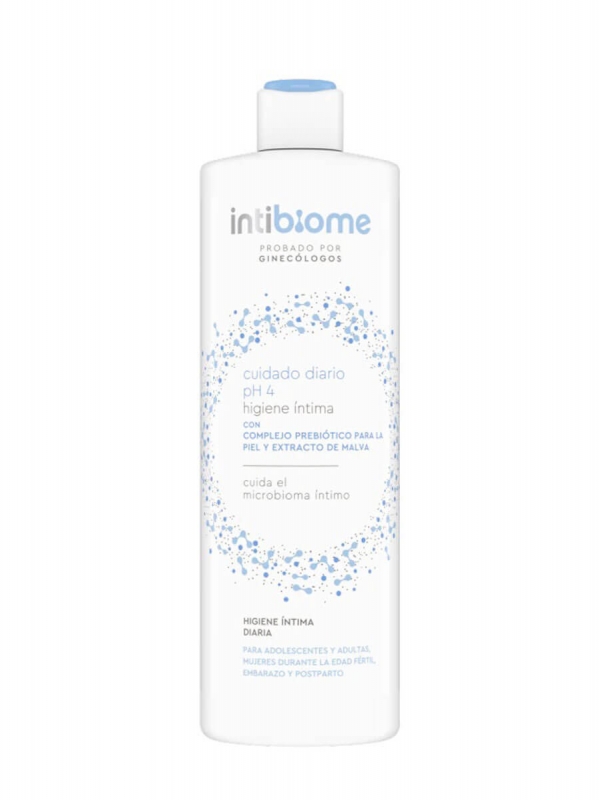 Intibiome higiene íntima diaria ph4 500ml