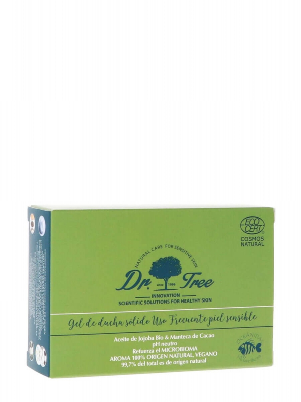 Dr tree gel de ducha sólido uso frecuente 120 gr