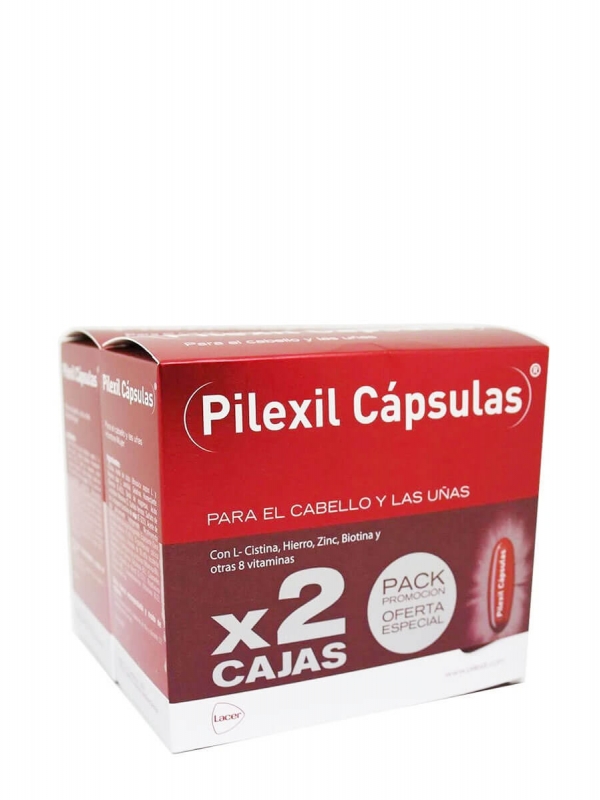 Pilexil cápsulas anticaída duplo 2x100 cápsulas