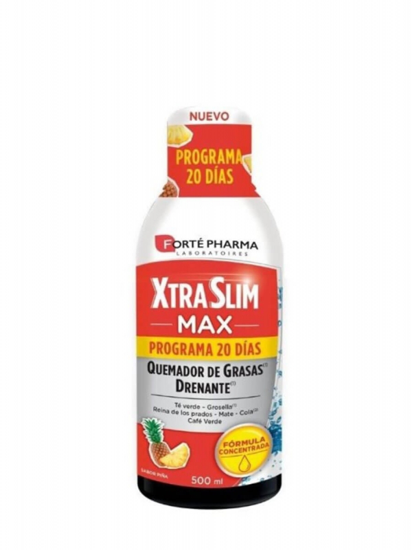 Forte pharma xtraslim max sabor piña 500 ml