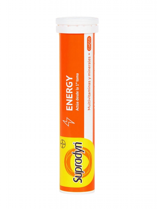 Supradyn® energy sabor naranja 15 comprimidos efervescentes