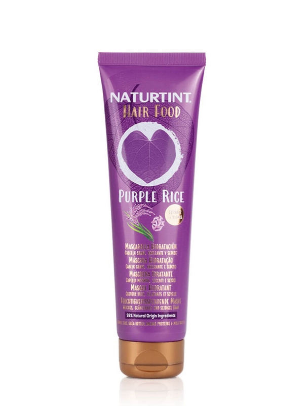 Naturtint hair food purple rice mascarilla capilar 150ml