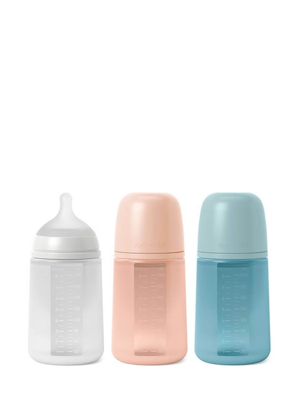 Suavinex biberón silicona +3m soft selection 240ml