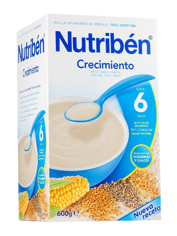 Nutriben cereales crecimiento 600 g