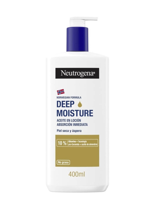 Neutrogena hidratación profunda aceite en loción 400ml