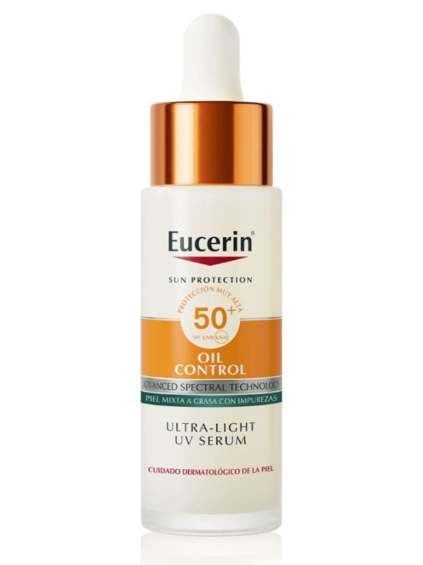 Eucerin sun face oil control serum spf50+ 30ml