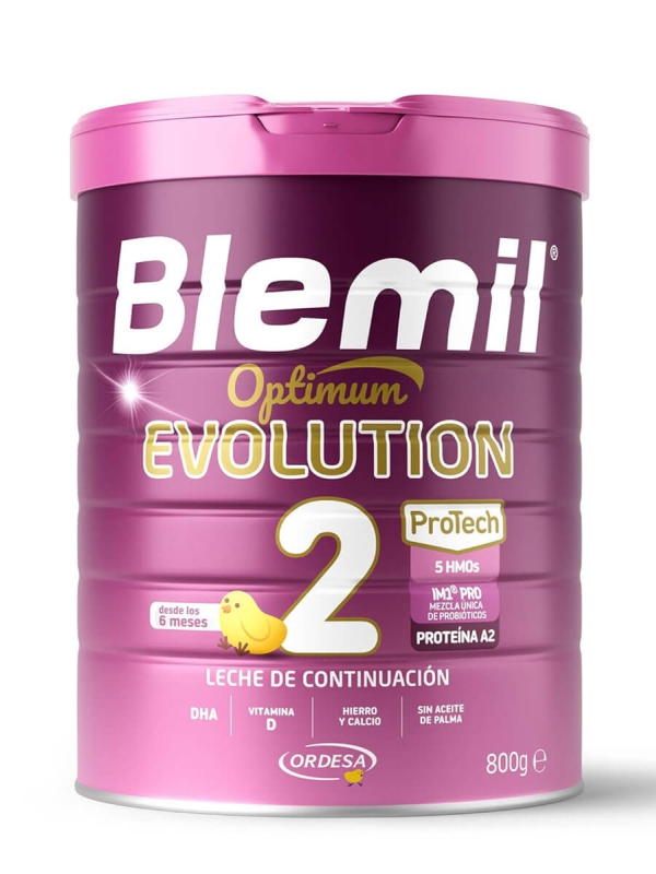 Blemil optimum evolution 2 leche de continuación 800gr