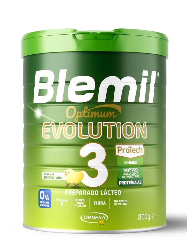 Blemil optimum evolution 3 leche de crecimiento 800 gr