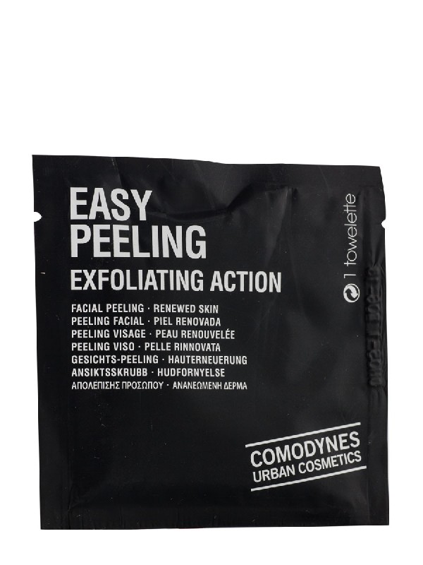 Toallitas exfoliantes comodynes easy peeling 8 unidades.